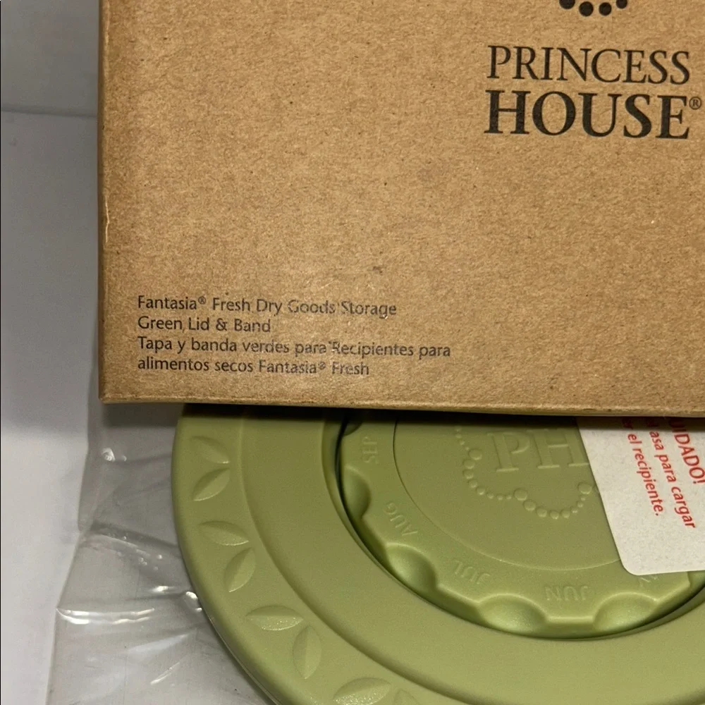 Princess House Green Storage Lid Set